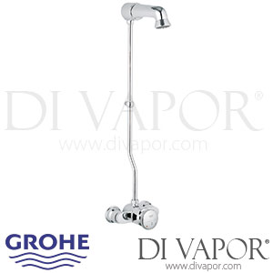 Grohe Contromix Public Self-Closing Shower Mixer - 2004 to 2007 - Spare Parts 36117000 GEN1